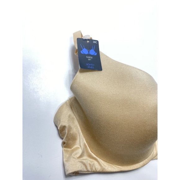 Designer Heidi Klum Bra 38C Nude Tan Women's Smooth T-Shirt Bra Brand New w Tags - Picture 12 of 14